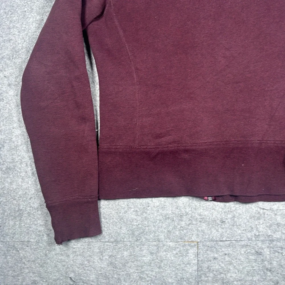 Lululemon Scuba Hoodie Women 4 Burgundy Full Zip Scuba Fleece Jacket Activewear - Picture 12 of 14